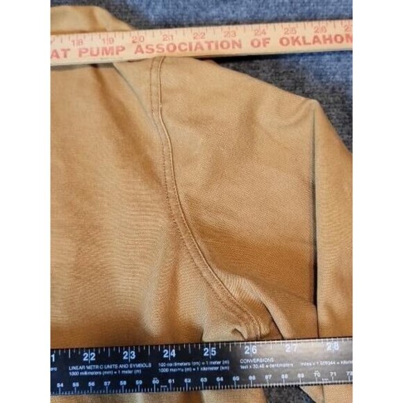 Vintage Walls Workwear Jacket Men Sz XL Brown Duck Canvas Full Zip Hooded Winter - Picture 9 of 9